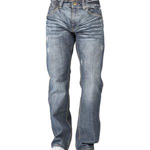 Men's Relaxed Straight Premium Denim Jeans